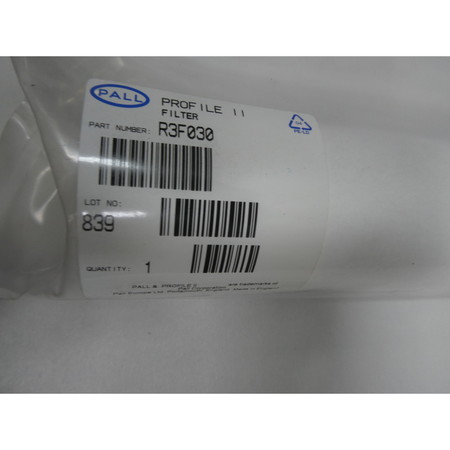 Pall PROFILE II SOLVENTS 30IN PNEUMATIC FILTER ELEMENT R3F030